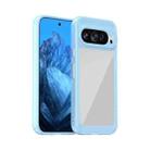 For Google Pixel 9 Colorful Series Acrylic Hybrid TPU Phone Case(Blue) - 1