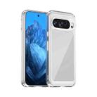 For Google Pixel 9 Colorful Series Acrylic Hybrid TPU Phone Case(Transparent) - 1