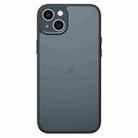 For iPhone 14 Plus Armor Precise Hole PC Hybrid TPU Phone Case(Black) - 1