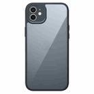 For iPhone 12 Armor Precise Hole PC Hybrid TPU Phone Case(Transparent) - 1