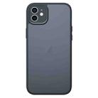 For iPhone 11 Armor Precise Hole PC Hybrid TPU Phone Case(Black) - 1