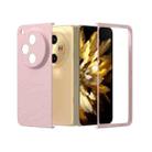 For OPPO Find N3 PC Frosted Texture Diamond Paint Shockproof Phone Case(Pink) - 1