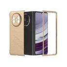 For Huawei Mate X5 PC Frosted Texture Diamond Paint Shockproof Phone Case(Gold) - 1
