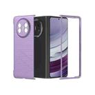 For Huawei Mate X5 PC Frosted Texture Diamond Paint Shockproof Phone Case(Purple) - 1