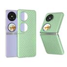 For Huawei Pocket 2 PC Frosted Texture Diamond Paint Shockproof Phone Case(Light Green) - 1