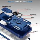 For Samsung Galaxy A16 5G Sliding Camshield TPU + PC Phone Case with Holder(Navy Blue) - 2