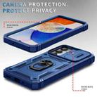 For Samsung Galaxy A16 5G Sliding Camshield TPU + PC Phone Case with Holder(Navy Blue) - 3