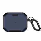 For AirPods Pro DUX DUCIS PECF Series Earbuds Box Protective Case(Dark Blue) - 1