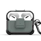 For AirPods Pro 2 DUX DUCIS PECG Series Earbuds Box Protective Case(Green) - 1