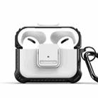 For AirPods Pro DUX DUCIS PECG Series Earbuds Box Protective Case(White) - 1