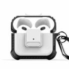 For AirPods 3 DUX DUCIS PECG Series Earbuds Box Protective Case(White) - 1