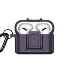 For AirPods Pro 2 DUX DUCIS PECH Series Earbuds Box Protective Case(Purple) - 1