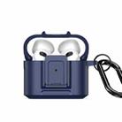 For AirPods 3 DUX DUCIS PECH Series Earbuds Box Protective Case(Blue) - 1