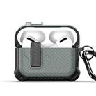 For AirPods Pro 2 DUX DUCIS PECI Series Earbuds Box Protective Case(Green) - 1