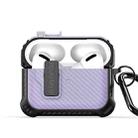 For AirPods Pro 2 DUX DUCIS PECI Series Earbuds Box Protective Case(Purple) - 1