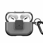 For AirPods Pro 2 DUX DUCIS PECJ Series Earbuds Box Protective Case(Grey) - 1