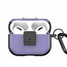 For AirPods Pro 2 DUX DUCIS PECJ Series Earbuds Box Protective Case(Purple) - 1