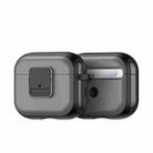 For AirPods 3 DUX DUCIS PECJ Series Earbuds Box Protective Case(Grey) - 2