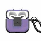 For AirPods 3 DUX DUCIS PECJ Series Earbuds Box Protective Case(Purple) - 1