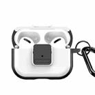 For AirPods Pro DUX DUCIS PECJ Series Earbuds Box Protective Case(White) - 1