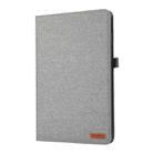 For Lenovo Tab Plus 11.5 Fabric Leather Tablet Case(Grey) - 2