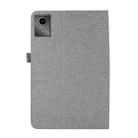 For Lenovo Tab Plus 11.5 Fabric Leather Tablet Case(Grey) - 3