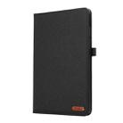 For Lenovo Tab Plus 11.5 Fabric Leather Tablet Case(Black) - 2