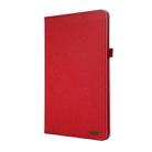 For Lenovo Xiaoxin Pad Pro 12.7 2025 Fabric Leather Tablet Case(Red) - 2