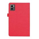 For Lenovo Legion Y700 Gen 4 2025 Fabric Texture Horizontal Flip Leather Tablet Case(Red) - 3