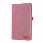 For Lenovo Legion Y700 Gen 4 2025 Fabric Texture Horizontal Flip Leather Tablet Case(Pink) - 2