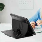 For Samsung Galaxy Tab A9+ Notebook Magnetic Leather Tablet Case(Black) - 2
