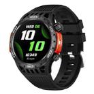 HT22 1.46 inch Smart Sport Watch, Support Bluetooth Call / Sleep / Heart Rate / Blood Pressure Health Monitor(Black) - 1