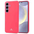 For Samsung Galaxy S24 5G GOOSPERY PEARL JELLY Shockproof TPU Phone Case(Rose Red) - 1