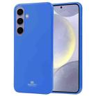 For Samsung Galaxy S24 5G GOOSPERY PEARL JELLY Shockproof TPU Phone Case(Blue) - 1
