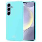 For Samsung Galaxy S24 5G GOOSPERY PEARL JELLY Shockproof TPU Phone Case(Mint) - 1