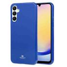 For Samsung Galaxy A25 GOOSPERY PEARL JELLY Shockproof TPU Phone Case(Blue) - 1