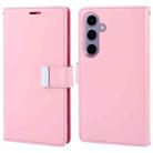 For Samsung Galaxy S24+ 5G GOOSPERY RICH DIARY Crazy Horse Texture Leather Phone Case(Pink) - 1