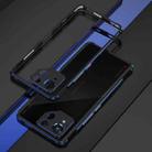 For ASUS ROG Phone 8 Lens Protector + Metal Frame Phone Case(Black Blue) - 1