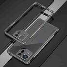 For ASUS ROG Phone 8 Lens Protector + Metal Frame Phone Case(Silver) - 1