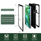 For Samsung Galaxy S25 Ultra 5G Shockproof Life Waterproof Silicone + Zinc Alloy Phone Case(Black) - 3