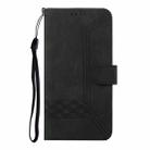 For Tecno Pova 6 Neo 5G / Spark 30 5G Cubic Skin Feel Flip Leather Phone Case(Black) - 3