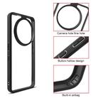 For Nothing Phone 3a Pro Frosted TPU Hybrid Transparent PC Phone Case(Black) - 3