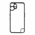 For Nothing CMF Phone 2 Pro Frosted TPU Hybrid Transparent PC Phone Case(Black) - 2