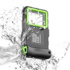 Diving Shell Gen2 Upgrade IP68 Waterproof Phone Case(Black Green) - 1