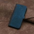 For Infinix Hot 50 5G Side Buckle Double Fold Hand Strap Leather Phone Case(Royal Blue) - 2
