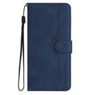 For Infinix Hot 50 4G Heart Pattern Skin Feel Leather Phone Case(Royal Blue) - 2