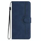 For Infinix Hot 50i / Smart 9 Heart Pattern Skin Feel Leather Phone Case(Royal Blue) - 2