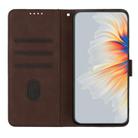 For Infinix Hot 50i / Smart 9 Heart Pattern Skin Feel Leather Phone Case(Brown) - 3