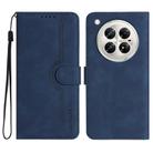 For Infinix Zero 40 4G / Zero 40 5G Heart Pattern Skin Feel Leather Phone Case(Royal Blue) - 1