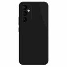 For Samsung Galaxy A35 Imitation Liquid Silicone Phone Case(Black) - 1